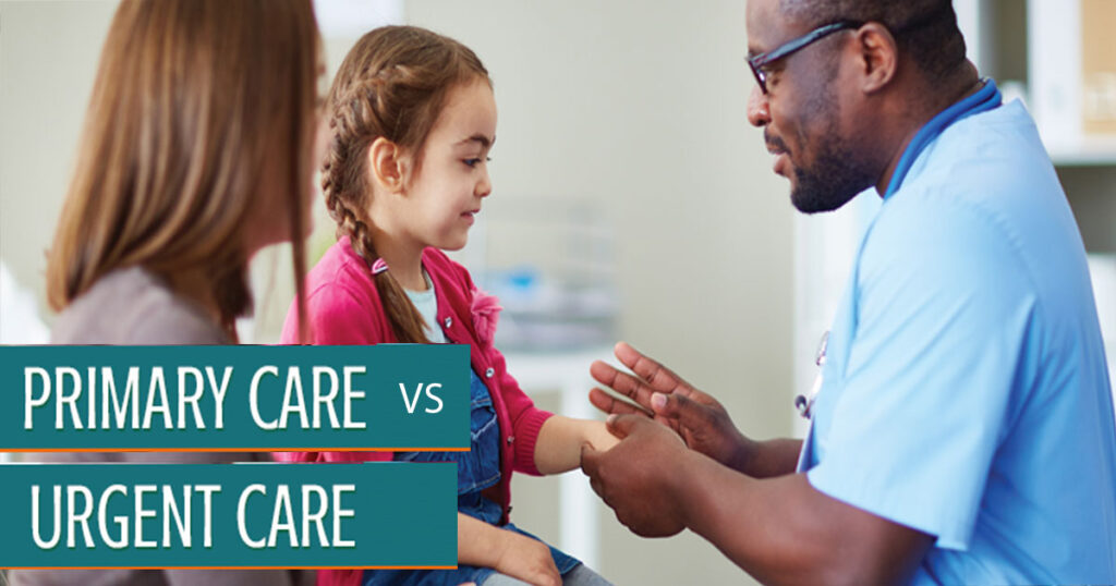 Primary Care VS Urgent Care